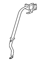 89026921 - : Light Titanium Rear Center Seat Belt with Retractor for Buick: Lucerne Image