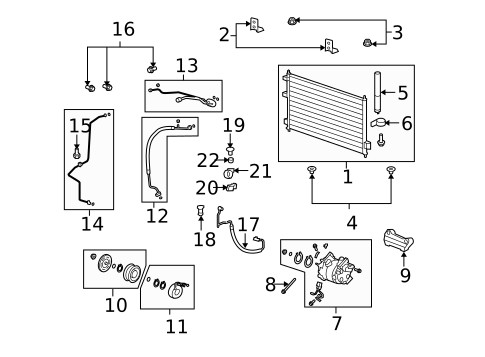 Switches & Sensors for 2009 Acura RDX #0