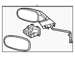 10390214 - Body: Mirror Assembly for Chevrolet: SSR Image