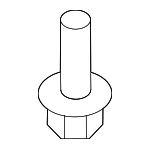 31479387 - Body: Front Shield Screw for Volvo Image