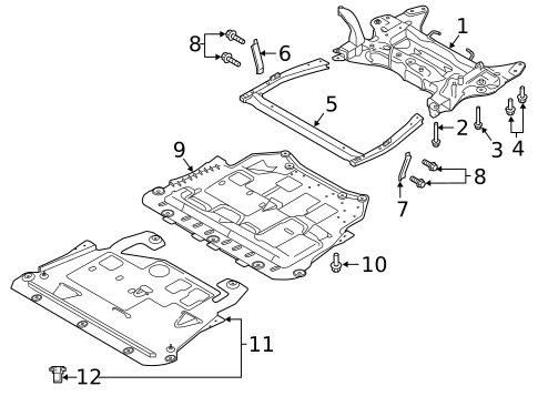 Suspension Mounting for 2019 Volvo XC40 #0