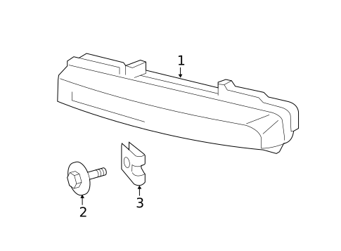 Daytime Running Lamp Components for 2014 Mercedes-Benz C63 AMG #0