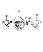 5NN16DX9AA - Steering: Steering Wheel for Mopar Image