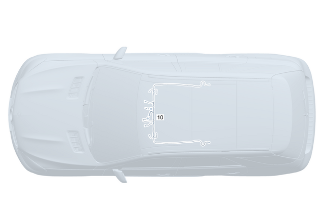 2945408312 - Electrical Equipment and Instruments: Electrical Wiring Harness for Mercedes-Benz: EQE 350 SUV, EQE 350+ SUV, EQE 500 SUV, EQE AMG SUV Image image