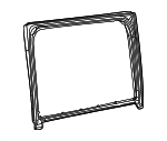 68493632AC - Body: Glass Weather-strip for Mopar Image
