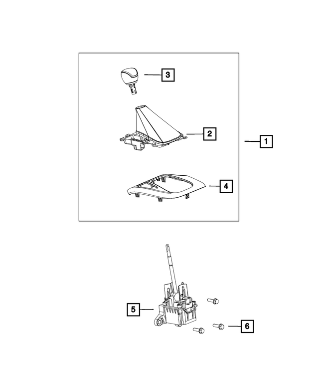 « 6106297AA – M40; 6-Speed; Manual Transmission Automated; MTA : Collerette Hexagonale Boulon pour Mopar Image »