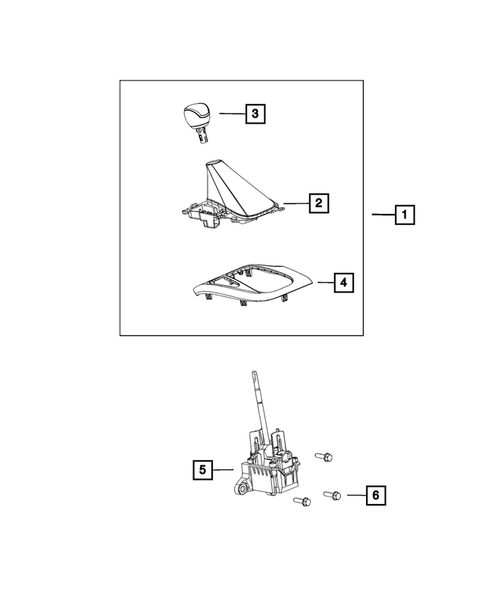 Gearshift Controls and Related Parts for 2016 Ram ProMaster 2500 #0