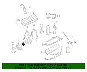 Crankshaft Rear Main Seal 12554314 GM | GMPartsDirect.com