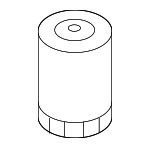 25070792 - Engine: Oil Filter for Chevrolet: Blazer | GMC: Jimmy | Oldsmobile: Bravada Image