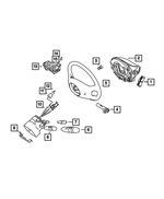 68029347AA - : Clockspring for Mopar Image