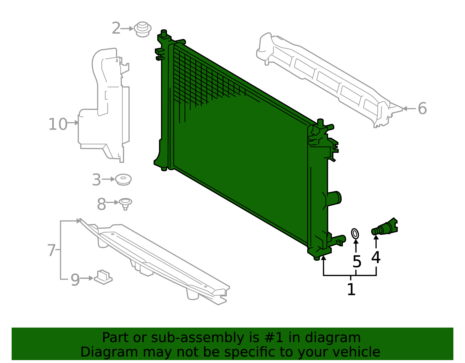 ラドサン Amazon.com: A-Premium Engine Coolant Radiator Assembly