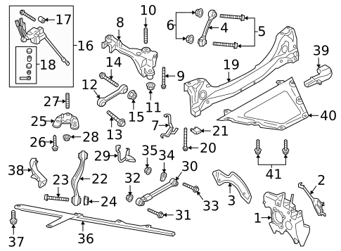 Rear Suspension for 2019 Porsche 718 Boxster #2