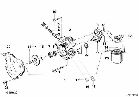 Coolant Pump with Drive for 1994 BMW-Motorrad K 1100 RS #0