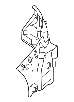 2326378401 - Body: Tail Lamp Pocket for Mercedes-Benz Image