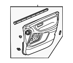 83550S0XA13ZA - : Door Trim Panel for Honda: Odyssey Image