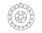 4261106720 - Suspension: Wheel, Steel for Toyota: Camry Image