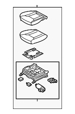 882013V535XBC - : Cushion Assembly for Hyundai Image