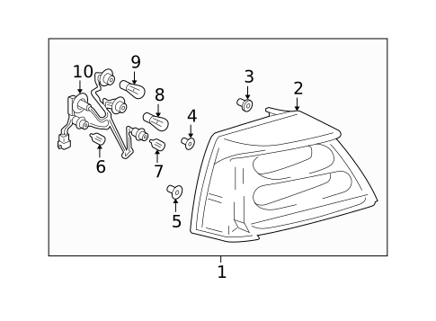 Combination Lamps for 2006 Mitsubishi Galant #0