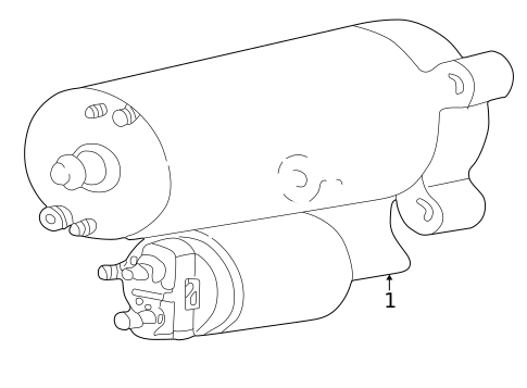 Starter & Related Components for 2007 Mercury Mariner #0