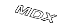 75722STXA01 - Body: Nameplate for Acura: MDX Image