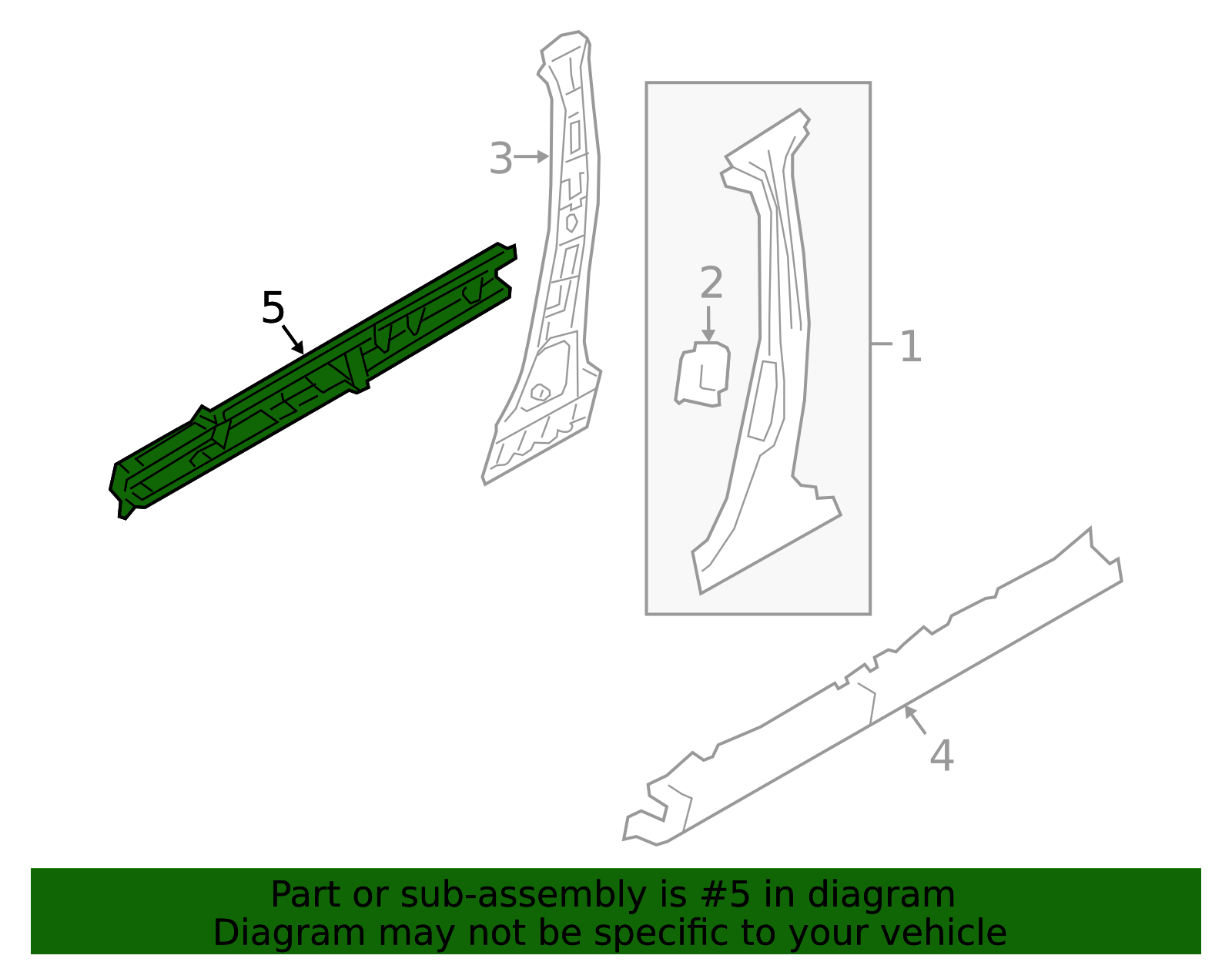 BDTS-54-950A - Rocker Panel - 2019-2025 Mazda | Mazda Swag
