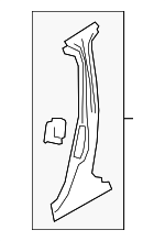 BCYA7138X - Body: Inner Center Pillar for Mazda Image