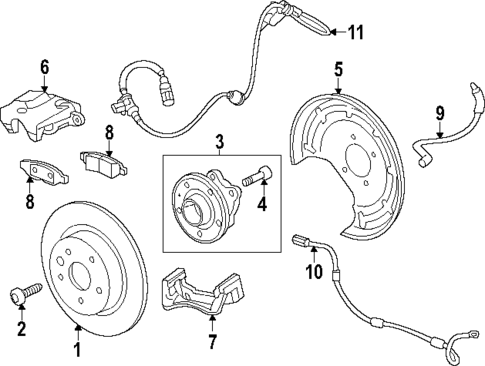 Rear Brakes for 2025 Buick Encore GX #1