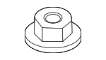 64509123157 - Electrical: Tail Lamp Nut for BMW Image