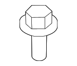 90113SJCA00 - Body: Grille Bolt for Acura: MDX, TLX Image