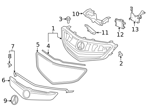 Cruise Control for 2017 Acura TLX #1
