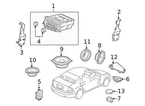 Sound System for 2006 Acura TL #0
