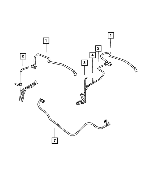 Fuel Lines for 2001 Chrysler PT Cruiser #0