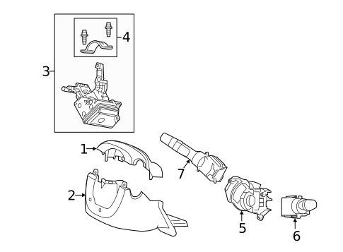Switches for 2018 Honda Civic #0