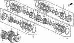 22542PA9000 - Transmission - Automatic: SEAT, CLUTCH SPRING for Honda Image