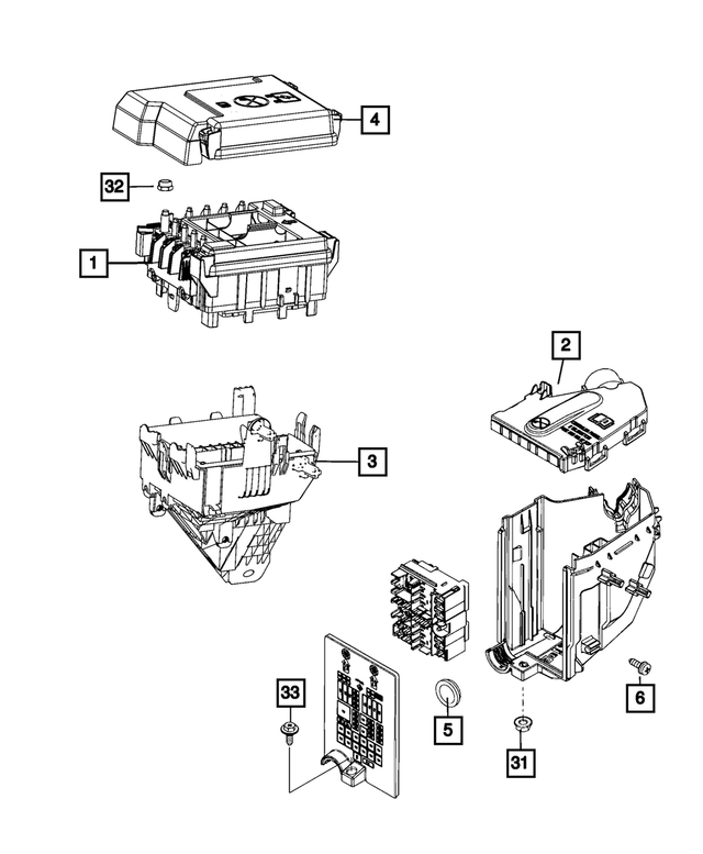 68477478AC - Electrical: Battery Cover for Mopar Image image