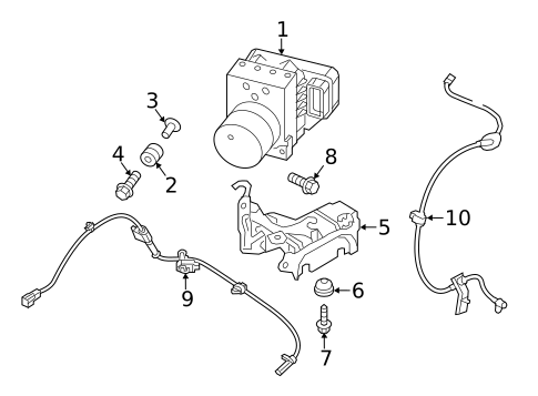 ABS Components for 2016 Mazda 6 #0