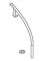 1130100366 - Engine: Guide Tube for Mercedes-Benz Image