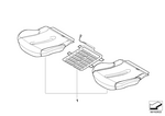 52107216904 - Seats: Sports Seat Upholstery Parts, Leather for Mini Image