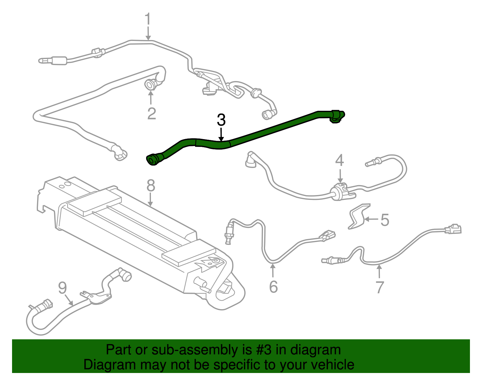 2013-2023 Jaguar Breather Tube C2Z30693 | OEM Parts Online