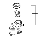 4722004020 - Body: Reservoir Assembly for Toyota: Tacoma Image