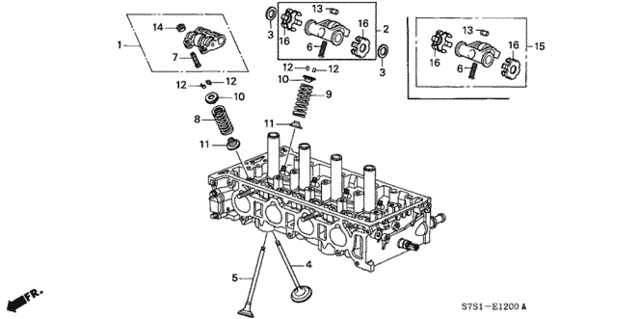 Valve - Rocker Arm for 2005 Acura RSX #0