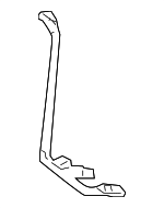 1L5Z16L554DAA - Body: Mud Flap Bracket for Ford: Ranger Image