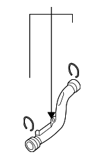 1K0145840F - Cooling System: Connector Pipe for Volkswagen Image