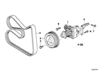 7119905528 - Steering: Hex Bolt with Washer for BMW Image