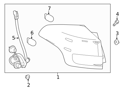 Tail Lamps for 2017 Toyota RAV4 #2