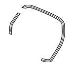 74440SAA023 - : Weatherstrip for Honda Image