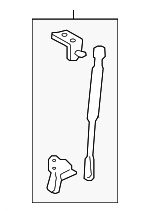 4741SAA010 - Body: Support Rod for Honda: Fit Image
