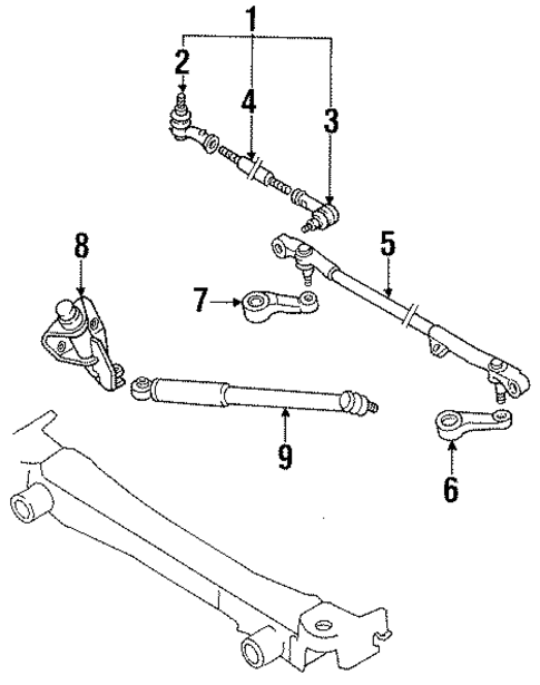 Steering Linkage for 1995 Honda Passport #0