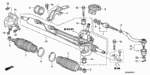 90108SDA003 - Chassis: BOLT, GEAR BOX MOUNTING for Honda Image