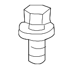 934050602004 - : Headlamp Assembly Bolt for Honda: Accord Crosstour, Civic, CR-V, CR-Z, Crosstour, Fit, HR-V, Insight, Odyssey, Passport, Pilot, Ridgeline Image